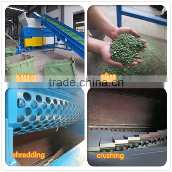 SKD-11 Blade Double Shaft Plastic Shredder for Hard Waste Plastic photo-2