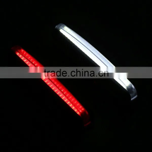Super Bright Waterproof USB Rechargeable Bicycle Tail Rear Safety Warning Light 3 Modes 2 Colors Bike Accessories photo-6