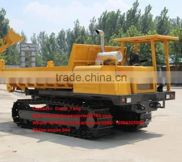 6tons Crawler Dumper Tracked Carrier in Stock photo-2