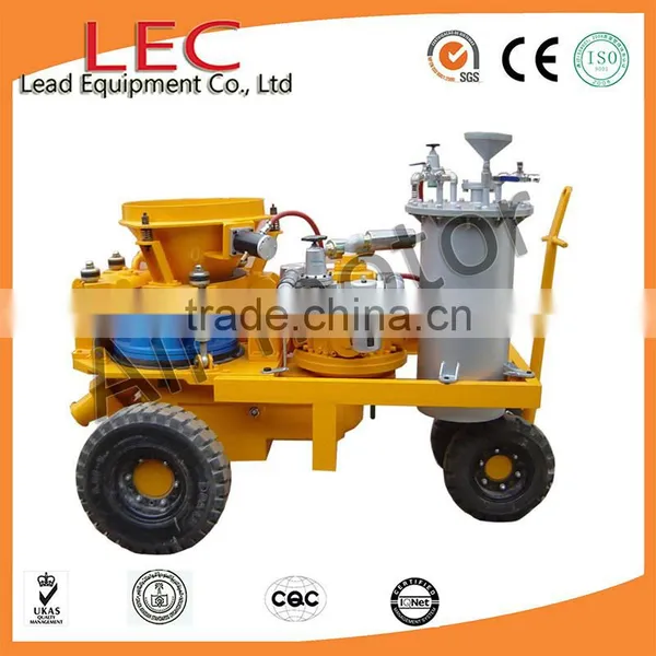 Tunnel Building Used Air Motor Drive Professional Wet Shotcrete Machine photo-2