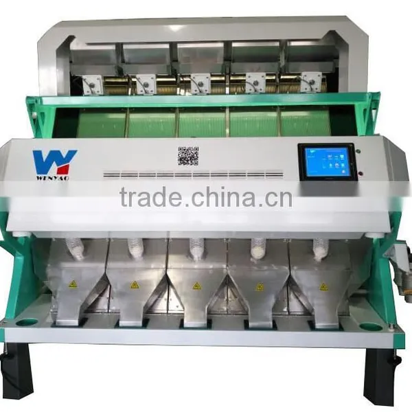 5 Chutes Humanized Touch Panel Garlic Cloves CCD Color Sorting Machine photo-5