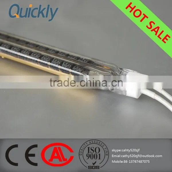 Carbon Fiber Medium Wave Quartz Infrared Heating Lamp With CE Certificate for Infrared Physical Therapy photo-3