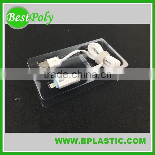 Printed Paper Box With Plastic Insert Tray for USB photo-2