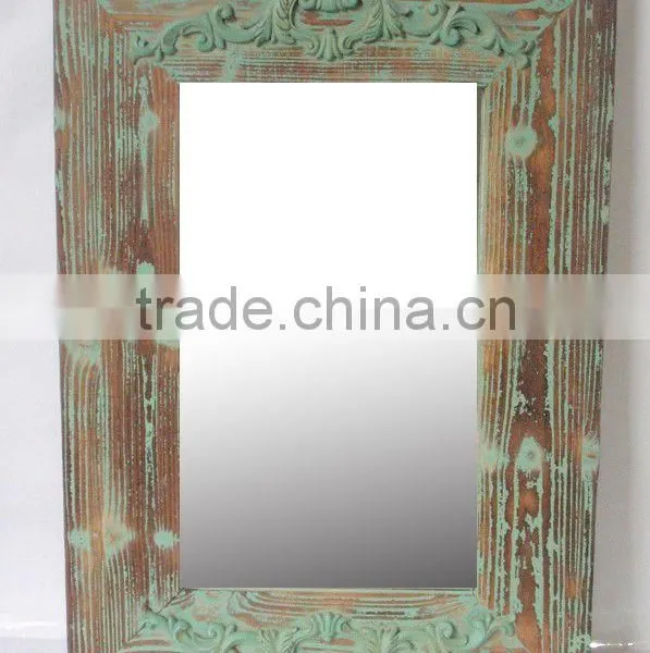 2016 Distressed Mirror Frame Wooden Mirror Frame photo-2
