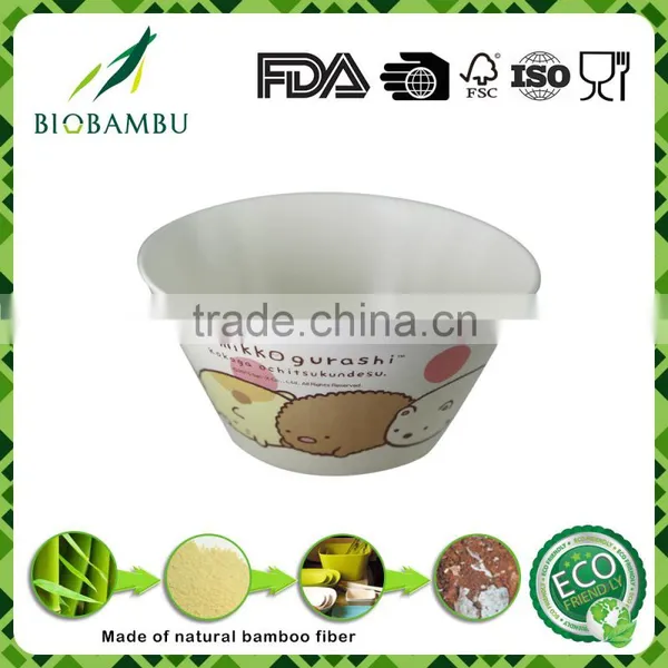 Good Quality Degradable Eco-friendly Dinnerware Made of Bamboo photo-5