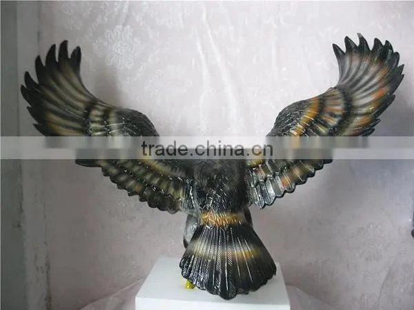 Life Size Animal Statue Garden Sculpture Falcon Birds for Sale photo-2