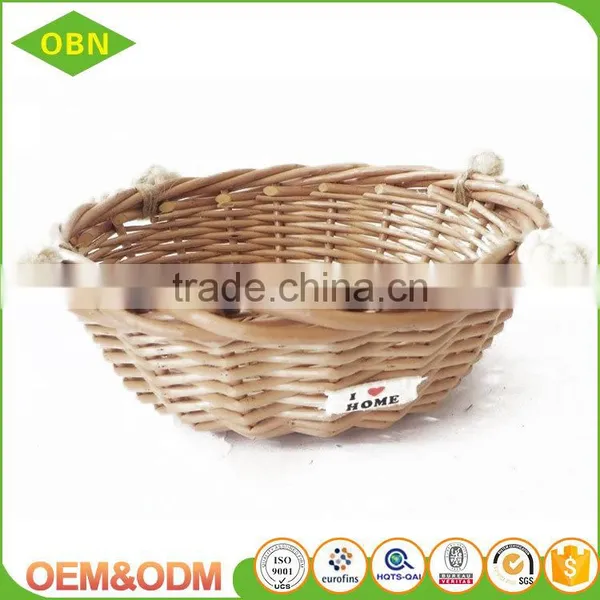 Home Sundries Storage Basket Craft Decorative Willow Baskets photo-3