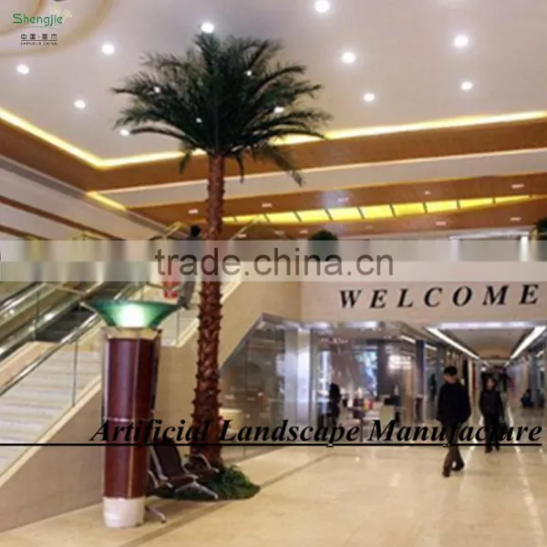 Indoor Palm Tree Hotsale Size Customized Fiberglass Date Palm Tree photo-5