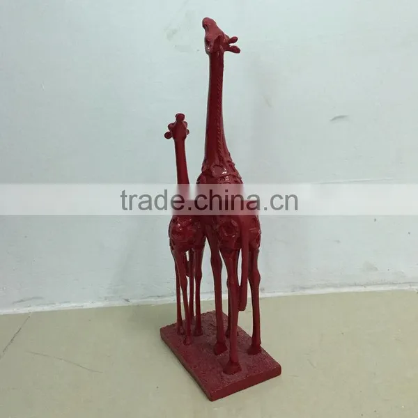 Polyresin Giraffe Sculpture Statue photo-5