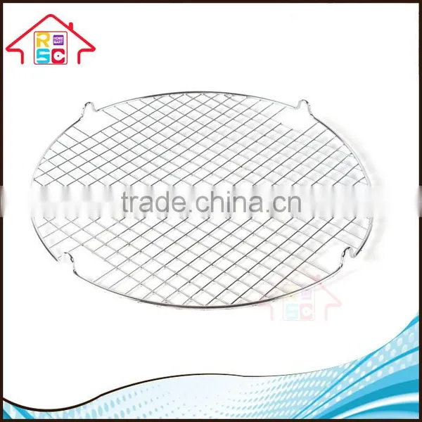 NBRSC Reliable Company Multi-Purpose Stainless Steel Cross-wire Round Baking and Cooling Rack photo-2