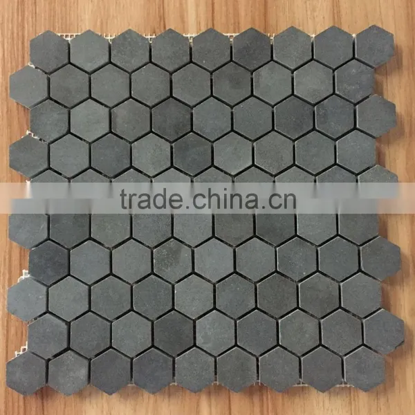 Bluestone Mosaic Tiles Hexagon Mosaic Tile photo-3