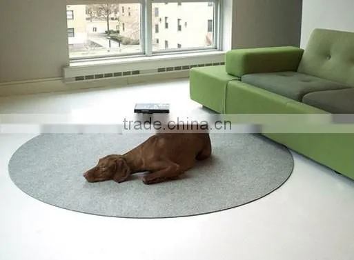 Hot New Products for 2017 Wholesale China Supplier High Quality Eco-friendly Felt Floor Pet Dog Mat Made in China photo-2