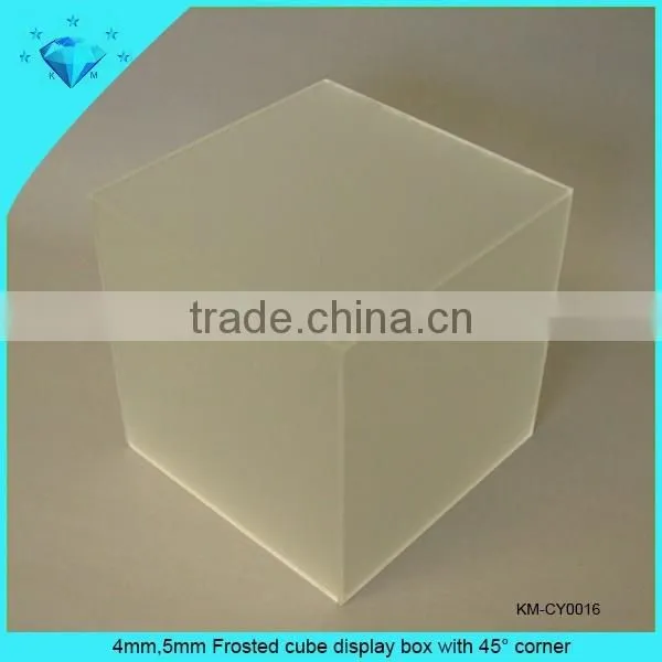 Customized Rose Red Acrylic Box,colorful Acrylic Products photo-2