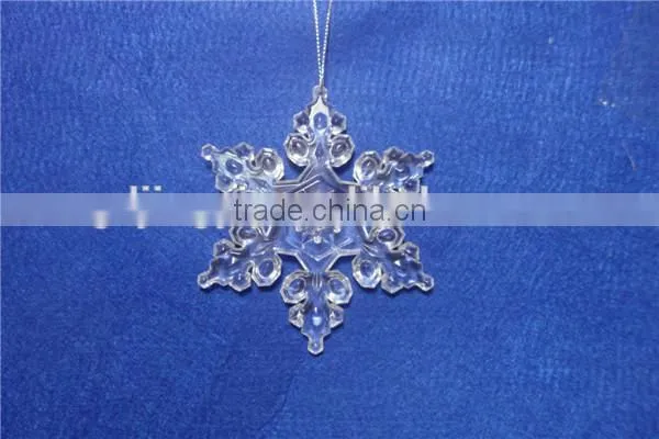 Wholesale Acrylic Different Style Clear Snowflake for Snowflake Ornament photo-5
