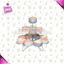 Perfect Decorative Metal Cupcake Wedding Cake Stand Rack photo-2