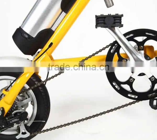 12 Inch Electric Folding Bicycle With Brushless Hub Motor photo-5