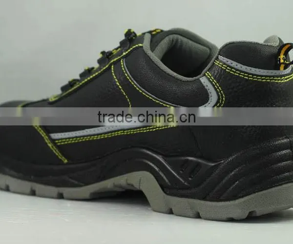 NMSAFETY Reflective Light S3 SRC Split Cow Leather Working Safety Shoes photo-3