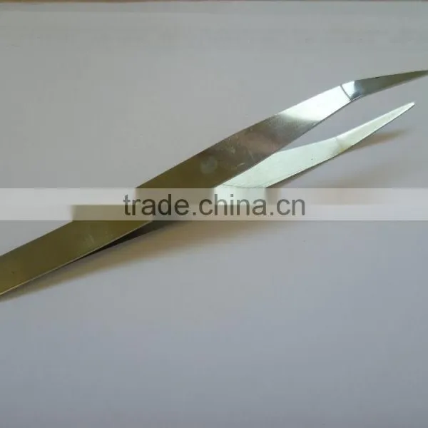 150mm 200mm Tweezers Neat Tips Stainless Steel photo-2