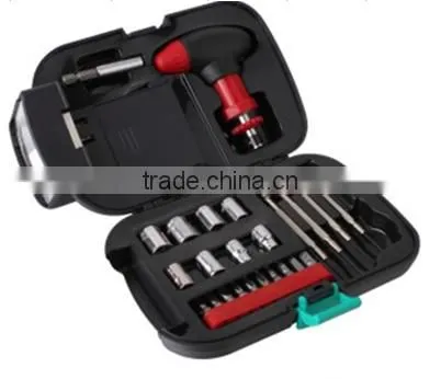 Promotional Household DIY 25pcs Hand Tools Set With Flashlight Torch photo-5
