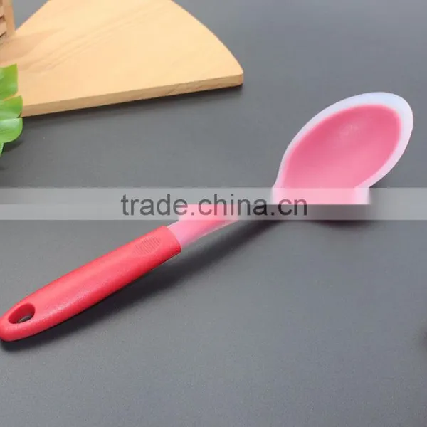 CK-3121 Food Grade FDA & LFGB 6pcs Gadget Silicone Kitchen Cooking Tools Set Eco Silicone Kitchen Utensil Set With PP Handle photo-5