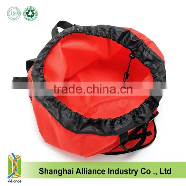 Factory Audit Custom Eco-friendly School Sport Backpack Drawstring Bag photo-6