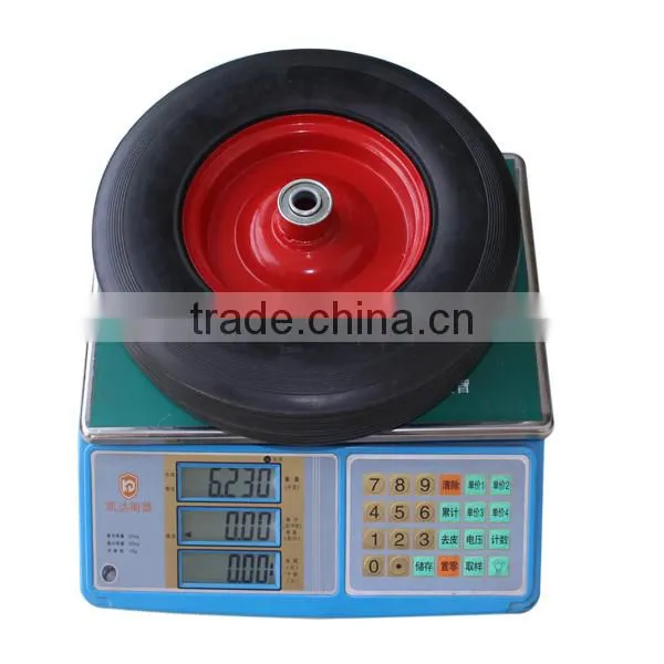 Qingdao Wantai 3.50-8 Wheelbarrow Tyre and Tube Rubber Wheel Tire With Wheelbarrow Wheel Manufacturer photo-3