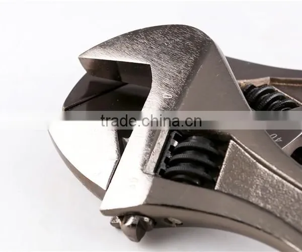 High Quality Black Nickel-Plated Adjustable Wrench photo-5