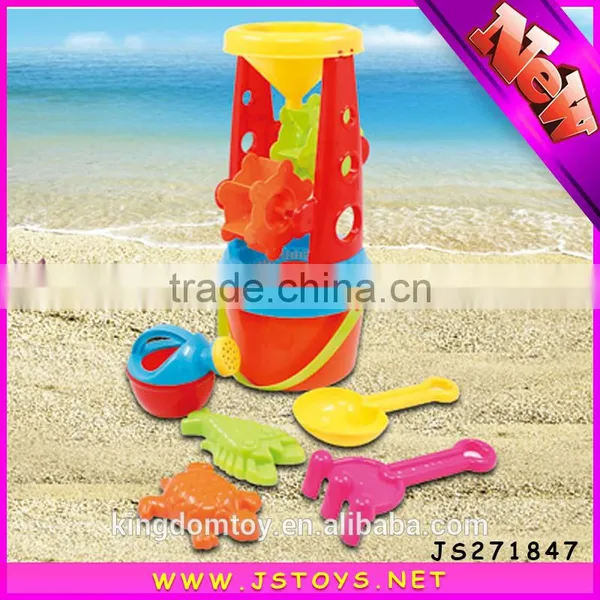 2015 Plastic Beach Buckets and Spades Sand Beach Toy Set for Kid photo-2