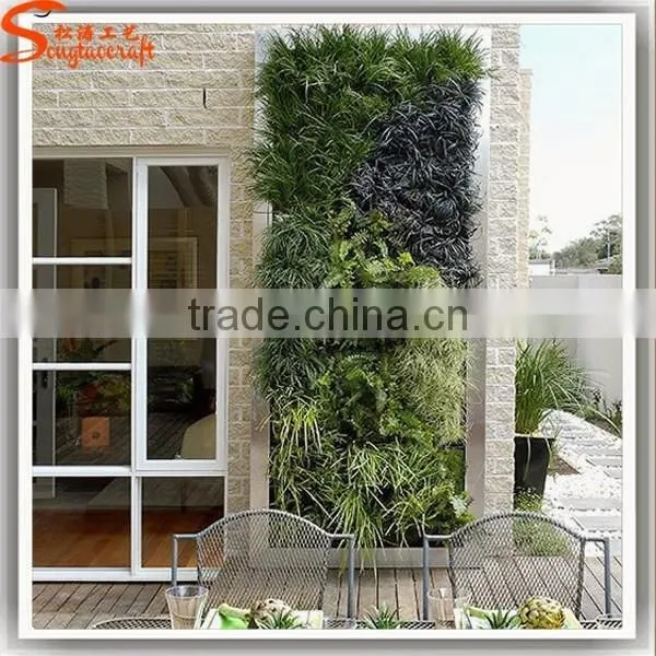 Popular Sale Home or Hotel Decoration Green Wall Vertical Garden Plastic Green Wall photo-3