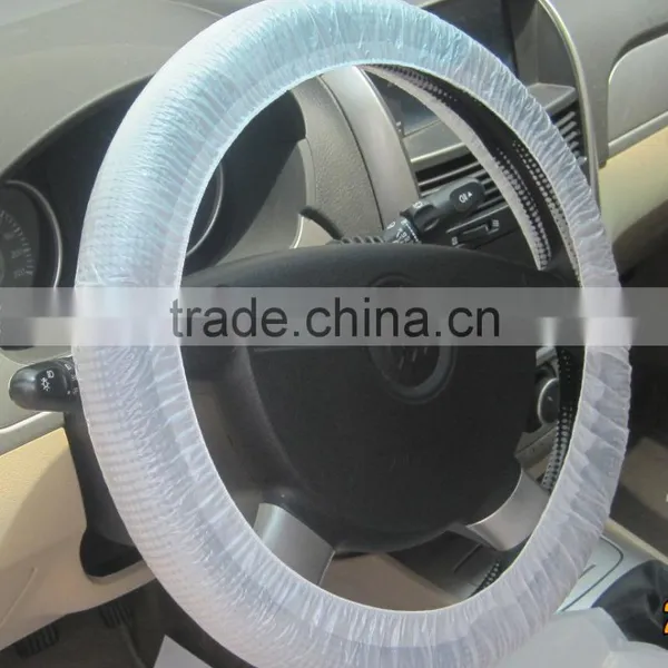 Cute Steering Shrink Steering Wheel Seat Cover photo-6