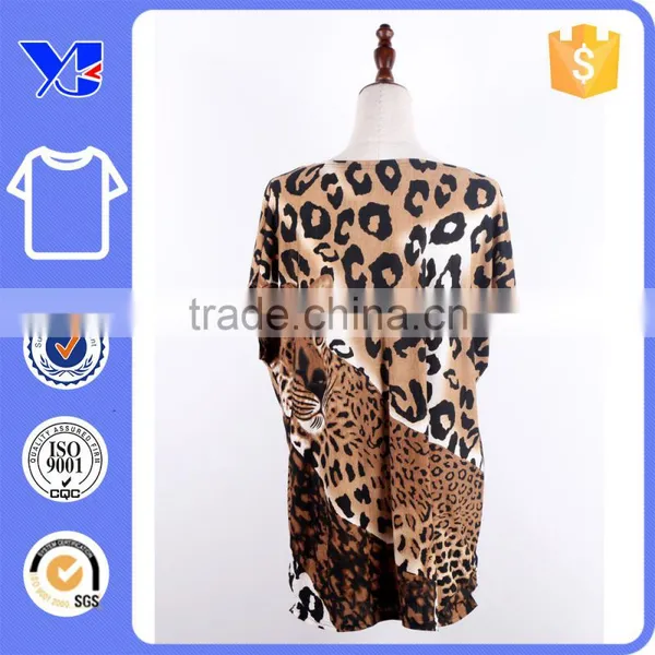 New Style Leopard Printing Cool Galaxy 3D Graphic Animal T Shirt Tee Top photo-2
