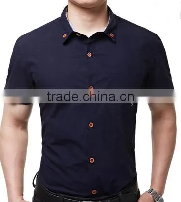 Cheap Items to Sell Slim Fit Thin Shirt 2015 New Products Button Down Shirt Manufacturer