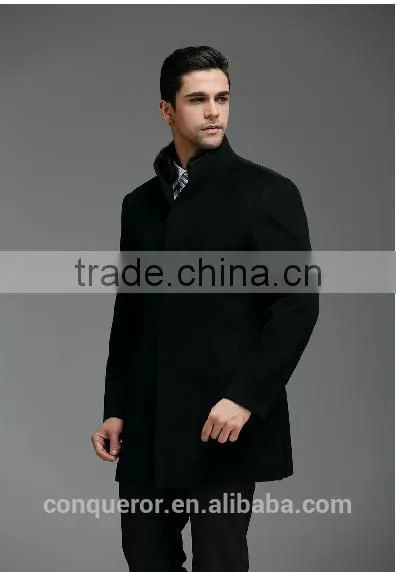 Wool Winter Coat Made to Measure Men Overcoat BCZ017 photo-2