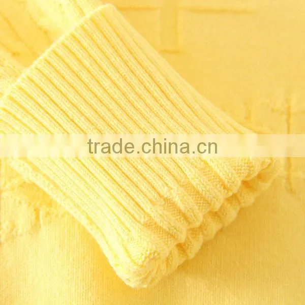 Autumn Winter Plain Hot Sales Clothes Children Cardigan Girls Pullovers Pure Yellow Sweaters For Winter photo-5