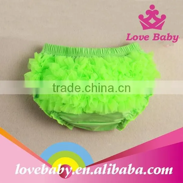 New Arrvial Baby Bloomers Baby Cotton Underwear With Ruffle for Children photo-2
