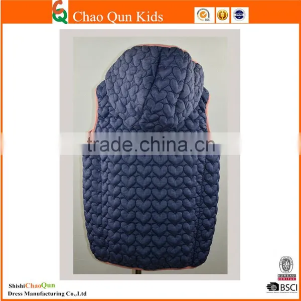 2017 Latest Fleece Vest New Design Children Waistcoat photo-2