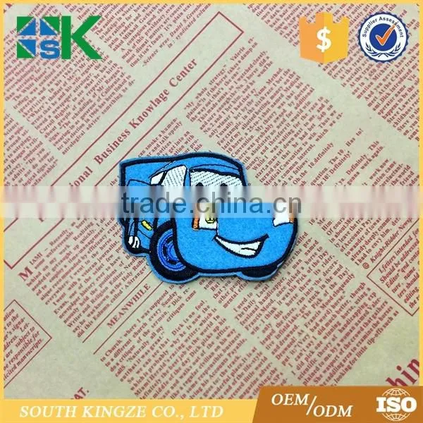 Clothes Patch Embroidery Ironing on Cartoon Car Patch for Children Clothes photo-2