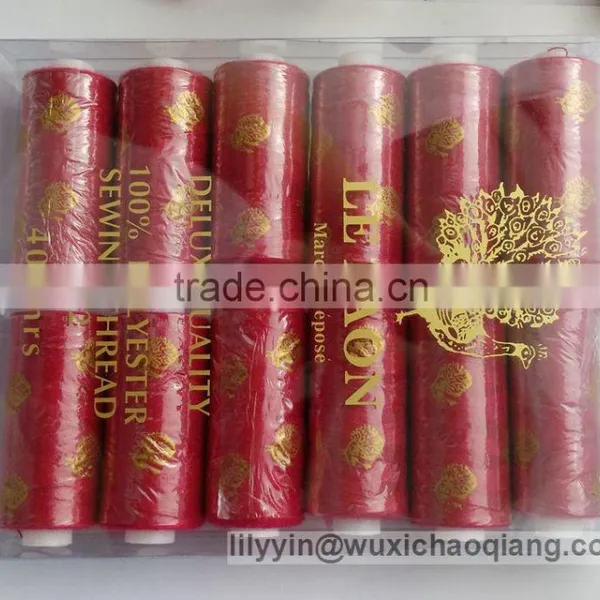 Cotton Poly Spun Core Sewing Thread,polyester Exquisite Embroidery Thread,cotton Embroidery Thread in Box photo-5