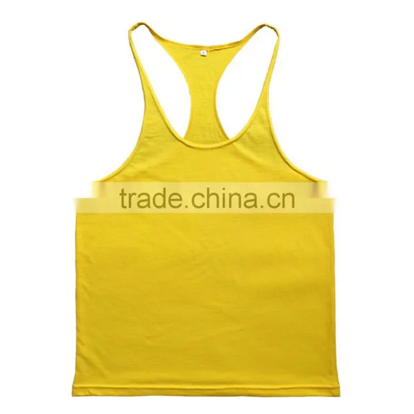 Wholesale-Custom Gym Tank Top Men Singlet Muscle Shirt Fitness Sleeveless photo-5