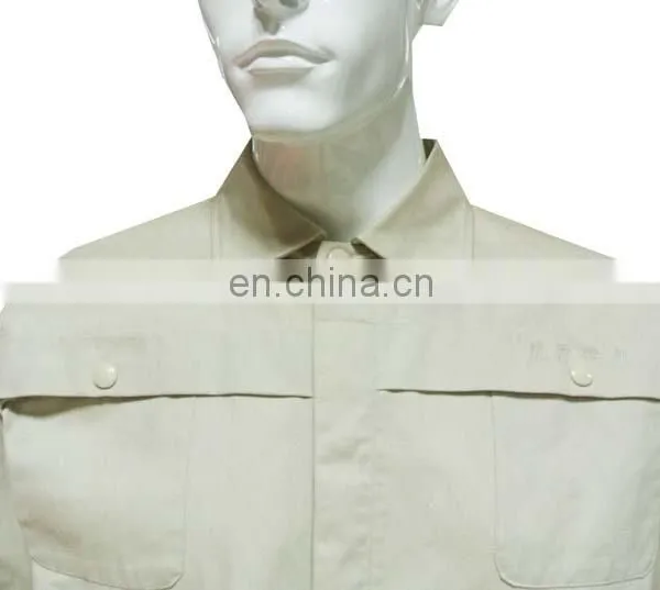 Wholesale Labor Uniform / High Quality Workwear Uniforms Industrial Uniform of 100% Cotton/TC/CVC photo-3