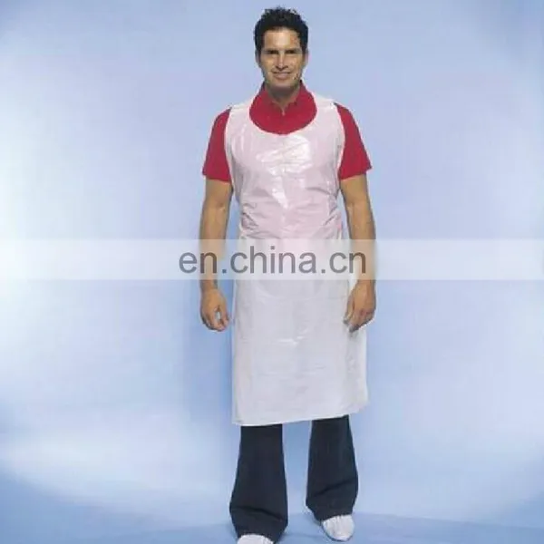 High Quality Colorful Disposable PP PE LDPE Plastic Apron