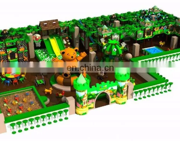 Forest Theme Children Indoor Soft Play Areas Playground Equipment,kids Play System Structure for Games