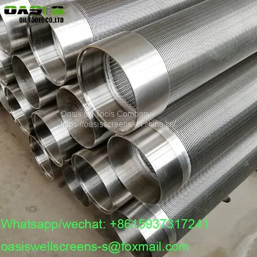 AISI316L V Wire Johnson Water Well Screens Pipes photo-2
