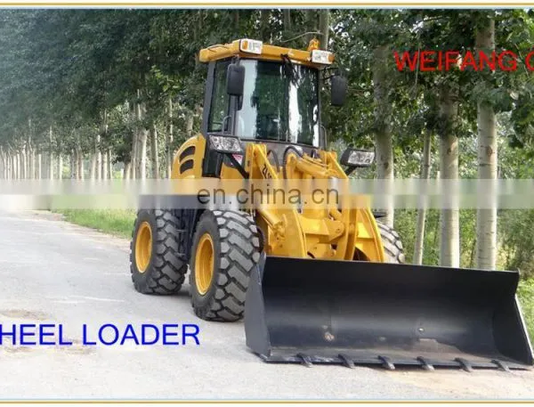 ZL20 2ton Mini Loader With 4 *4WD Wheel Loader photo-2