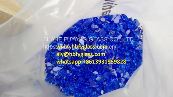 1/2'' Fire Pit Glass for Bbq or Garden Heater Whole Saler