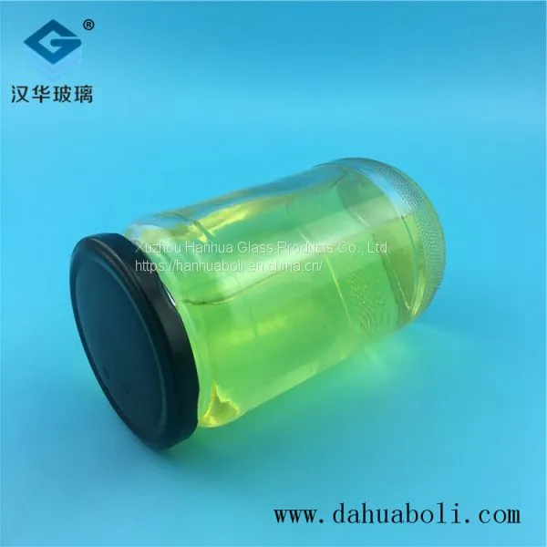 Manufacturer's Direct Sale of 600ml Glass Bottles of Spicy Sauce Can Glass Bottles Wholesale of Food Glass Bottles photo-3