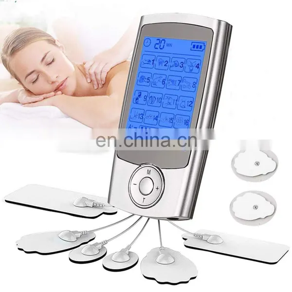 Tens Unit Machine Pulse Massager 16 Massage Modes Rechargeable Muscle Stimulator Device for Pain Relief photo-7