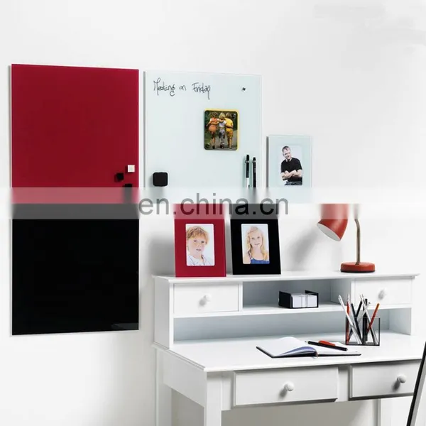 China Manufacture Magnetic Dry Erase Printed Memo Moving Glass Whiteboard for Office photo-5