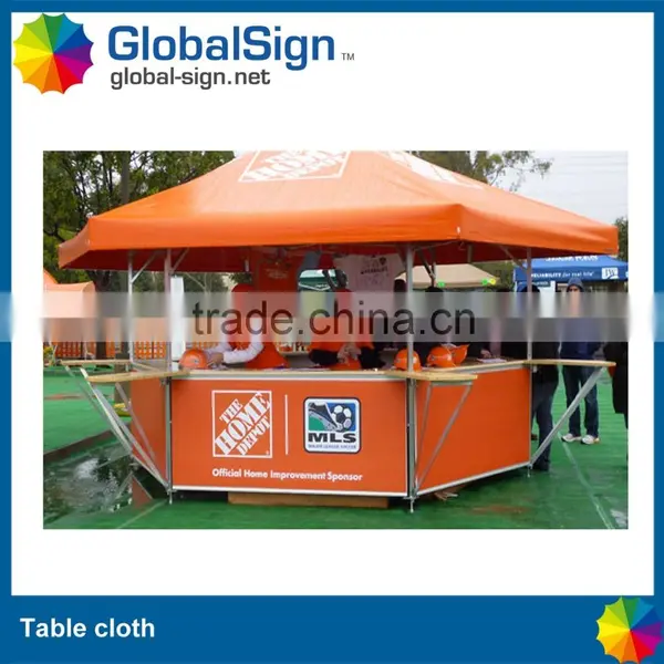 Shanghai GlobalSign Cheap Trade Show Printed Table Cover photo-4