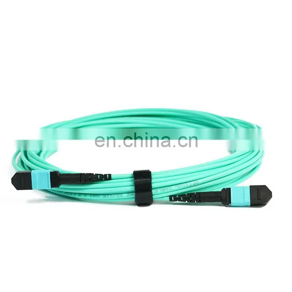 High Density Fiber Optic OM3 12 Core MPO Patch Cord 24 Core MPO Cable photo-2